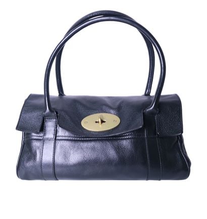 East West Bayswater, &pound;195, Handbags, Black, Leather, Front view